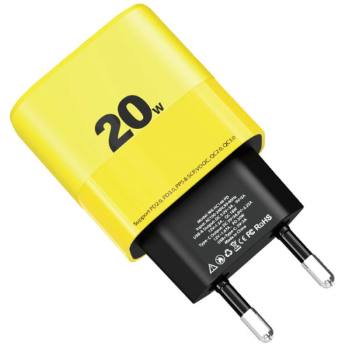 Moxom Fast Travel Έξυπνος φορτιστής Προσαρμοστικός και συμβατός με διπλές θύρες Έξυπνος έλεγχος θερμοκρασίας 20W