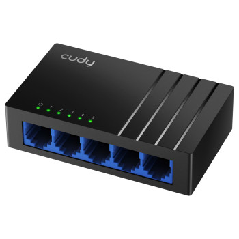 Cudy GS105D v4 Unmanaged Switch με 5 Θύρες Gigabit (1Gbps) Ethernet