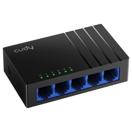 Cudy GS105D v4 Unmanaged Switch με 5 Θύρες Gigabit (1Gbps) Ethernet