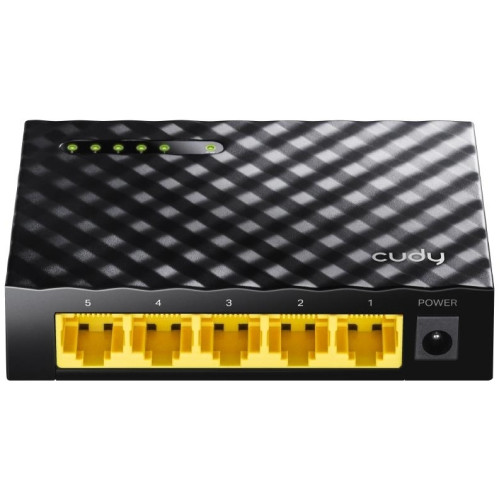 Cudy GS105D v4 Unmanaged Switch με 5 Θύρες Gigabit (1Gbps) Ethernet