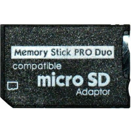 Memory Stick Pro Duo Adapter to micro SD Μετατροπέας male σε female 1τμχ