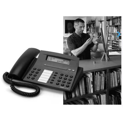 ISDN τηλέφωνο Ascom Eurit 33 Plus - Μαύρο