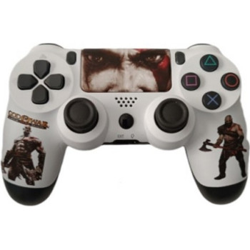 DoubleShock 4 God Of War Kratos Wireless Controller PS4 White DoubleShock 4 God Of War Kratos Wireless Controller PS4 White