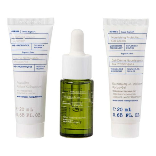 Korres The Mediterranean Glow Discovery Set Skincare Essentials - Σετ Περιποίησης για Ενυδάτωση & Λάμψη