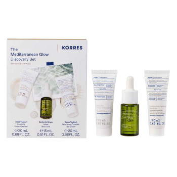 Korres The Mediterranean Glow Discovery Set Skincare Essentials - Σετ Περιποίησης για Ενυδάτωση & Λάμψη