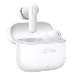 Oppo Enco Buds3 Pro Bluetooth Handsfree Ακουστικά με Αντοχή στον Ιδρώτα και Θήκη Φόρτισης Λευκά