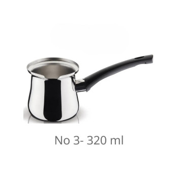 Μπρίκι Νο3 320ml Homebliss Pyramis 18/10 Inox