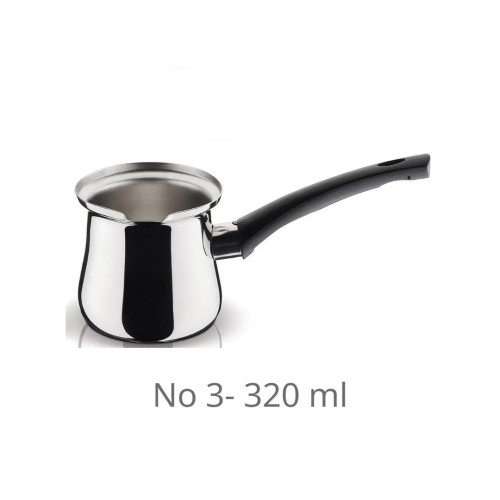 Μπρίκι Νο3 320ml Homebliss Pyramis 18/10 Inox