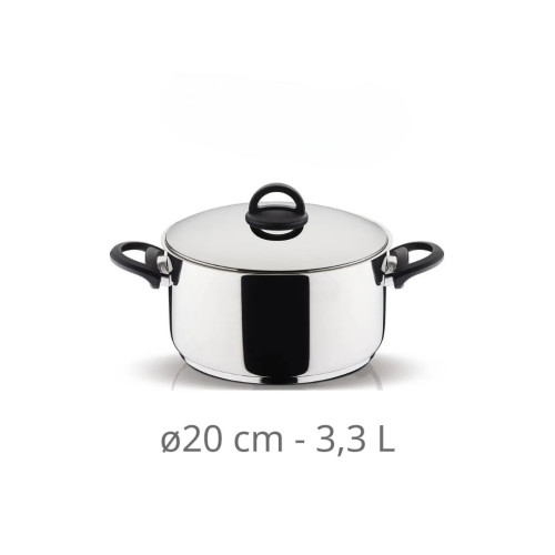 Χύτρα Ν.20 3,3L Homebliss Pyramis 18/10 INOX