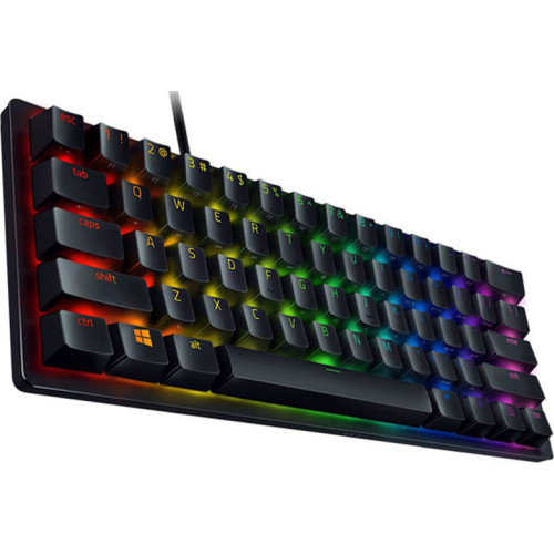 Razer Huntsman Mini Gaming Μηχανικό Πληκτρολόγιο 60% με RGB φωτισμό (Αγγλικό US)