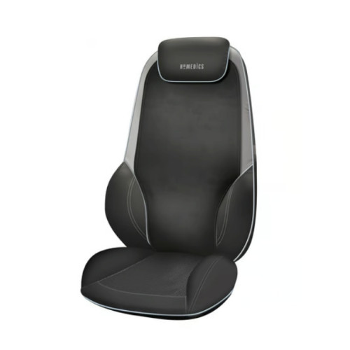 Homedics Κάθισμα Μασάζ Shiatsu για τη Μέση, την Πλάτη, τα Πόδια & τα Χέρια με Δόνηση και Λειτουργία Θέρμανσης Γκρι B077BCY8ZF