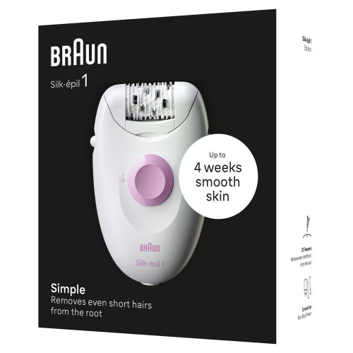 Braun Silk Epil 1 Αποτριχωτική Μηχανή Epilator SE1-000