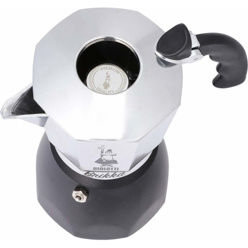 Bialetti Brikka Μπρίκι Espresso 4cups Ασημί