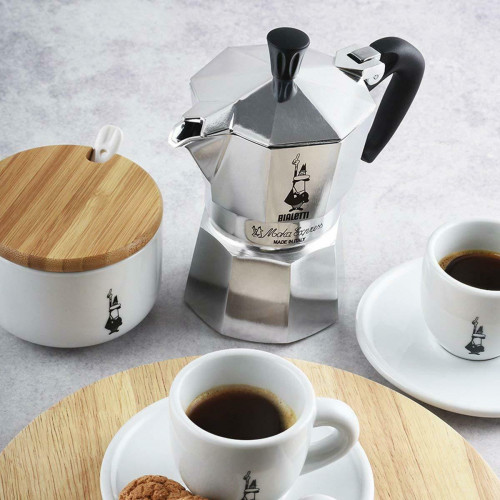 Bialetti Moka Express Μπρίκι Espresso 6cups Ασημί