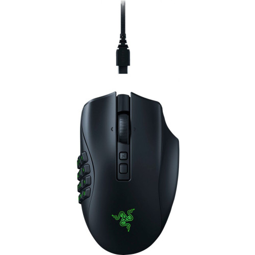 Razer Naga V2 Pro Ασύρματο RGB Gaming Ποντίκι 30000 DPI Μαύρο