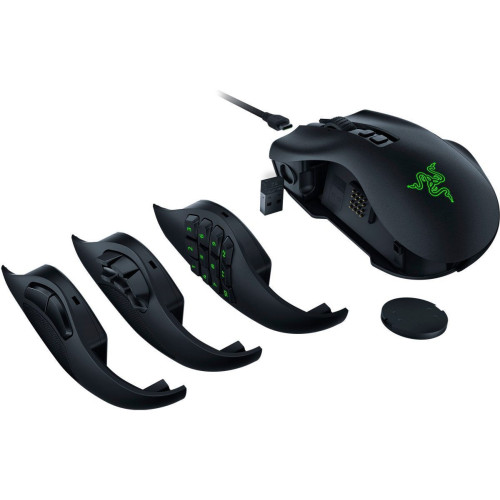Razer Naga V2 Pro Ασύρματο RGB Gaming Ποντίκι 30000 DPI Μαύρο