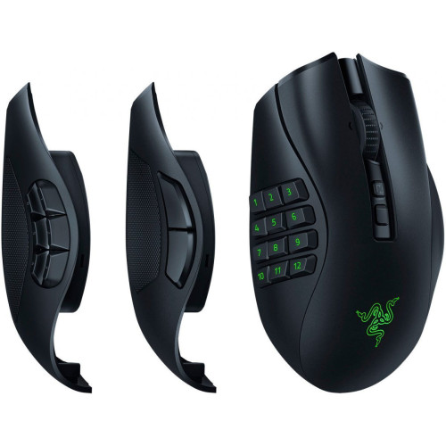 Razer Naga V2 Pro Ασύρματο RGB Gaming Ποντίκι 30000 DPI Μαύρο