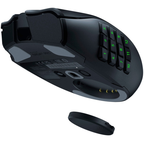 Razer Naga V2 Pro Ασύρματο RGB Gaming Ποντίκι 30000 DPI Μαύρο