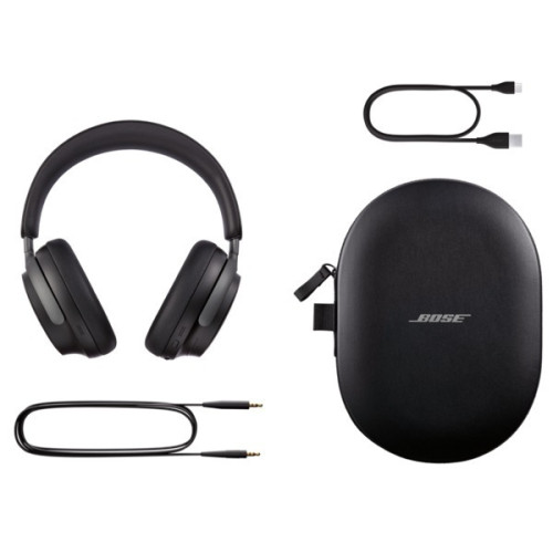 Bose Quietcomfort Ultra Ασύρματα/Ενσύρματα Over Ear Ακουστικά Μαύρα