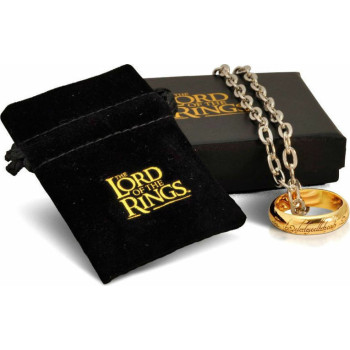 The Noble Collection Lord of the Rings: The One Ring Gold Plated Κρεμαστό Ρεπλίκα