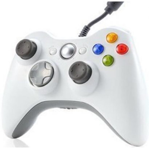 Ενσύρματο Gamepad για Xbox 360 Λευκό