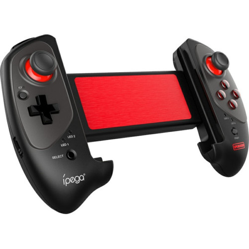 iPega 9083 Red Bat Ασύρματο Gamepad για Android / PC / iOS Μαύρο