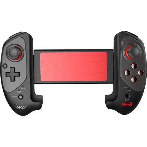 iPega 9083 Red Bat Ασύρματο Gamepad για Android / PC / iOS Μαύρο