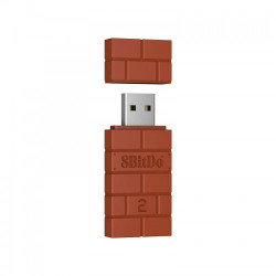 8Bitdo Wireless USB Adapter 2 για Switch 2 σε Καφέ χρώμα