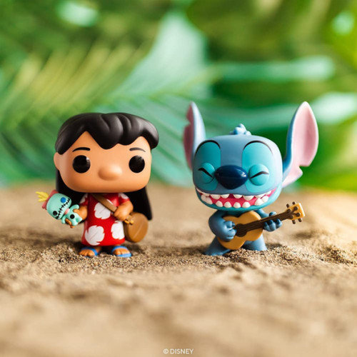 Funko Pop! Marvel: Lilo & Stitch - Stitch (with Ukelele) 1044