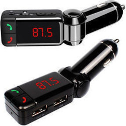 FM Transmitter Αυτοκινήτου με Bluetooth / MicroSD / USB