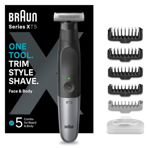 Braun XT5100 Ξυριστική Μηχανή Προσώπου Επαναφορτιζόμενη