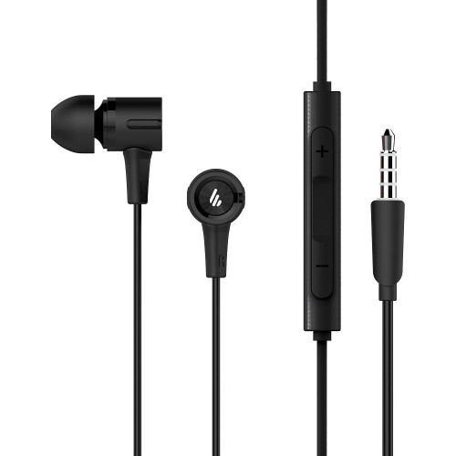 Edifier P205 In-ear Handsfree με Βύσμα 3.5mm Μαύρο