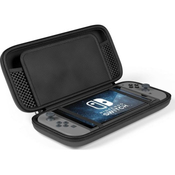 Hardpouch Nintendo Switch Black Υφασμάτινη Θήκη Μεταφοράς για Κονσόλα Switch / Switch OLED Μαύρη