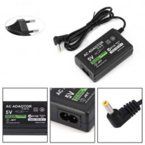 AC Power Adapter Charger For PSP 1000/2000/3000 (2000mA) (Black) (ΟΕΜ)