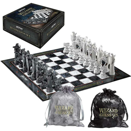 The Noble Collection Harry Potter: Wizard's Chess Set Σκάκι με Πιόνια 47x47cm