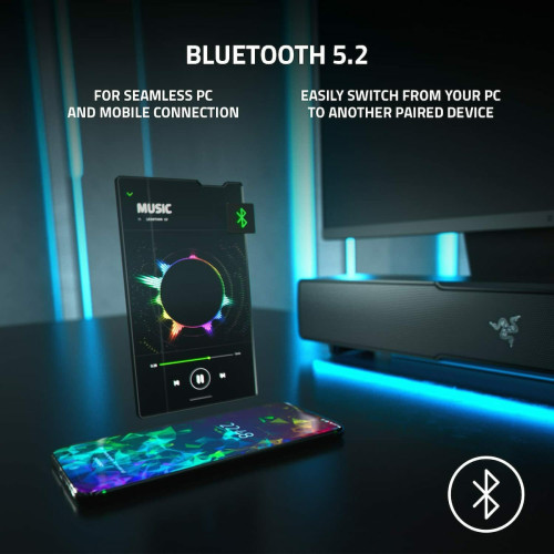 Razer Leviathan V2 Soundbar 7.1 με Ασύρματο Subwoofer Μαύρο