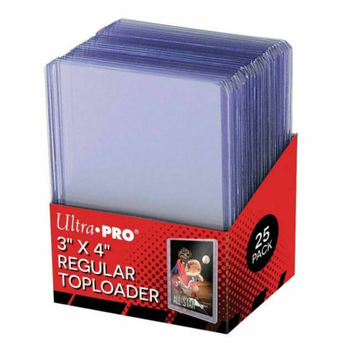 Ultra Pro Toplader Toploader 7.6x10εκ. 25τμχ Clear Regular 81222