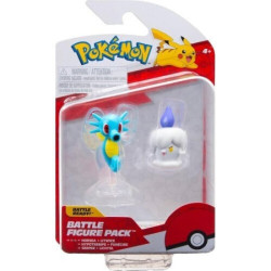 Jazwares Παιχνίδι Μινιατούρα Pokemon Battle Figure Set Horsea And Litwick για 4+ Ετών 5εκ.