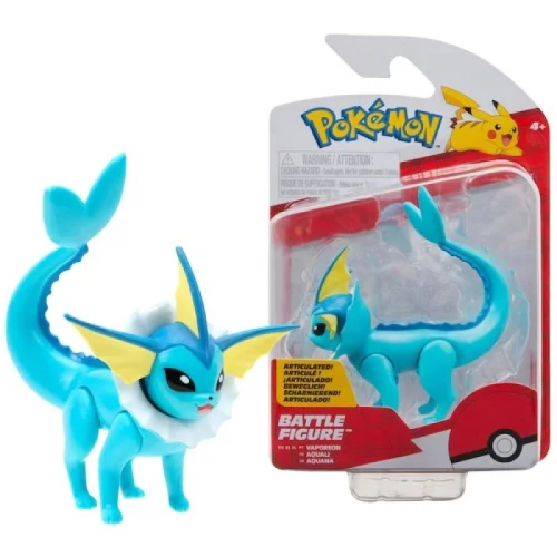 Jazwares Παιχνίδι Μινιατούρα Pokemon Vaporeon 5εκ.