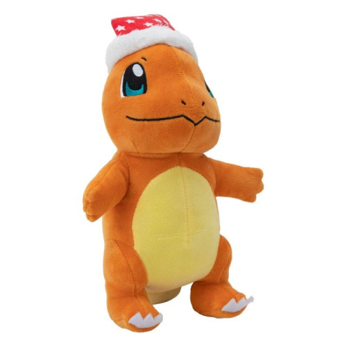 Pokemon Plush Figure Winter Charmander with Christmas Hat 20 cm