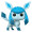 Pokemon Super Sized Jumbo POP! Vinyl Figure Glaceon (EMEA) 25 cm