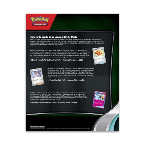 Pokemon Tcg Gardevoir League Battle Deck 290-85753