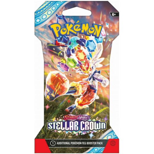 Pokemon Tcg Scarlet & Violet Stellar Crown Sleeved Booster