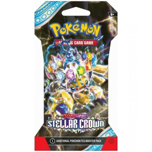 Pokemon Tcg Scarlet & Violet Stellar Crown Sleeved Booster