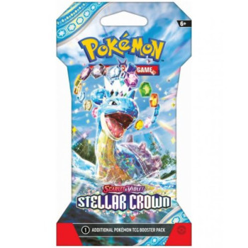 Pokemon Tcg Scarlet & Violet Stellar Crown Sleeved Booster