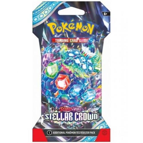 Pokemon Tcg Scarlet & Violet Stellar Crown Sleeved Booster