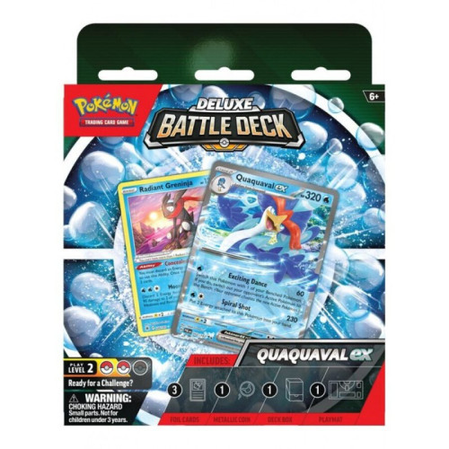 Pokemon TCG: Deluxe Battle Deck Quaquaval ex 290-85258