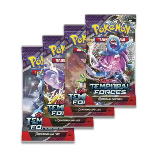 POKEMON TCG: Scarlet and Violet: Temporal Forces: Elite Trainer Box: Iron Leaves