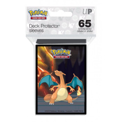 Ultra Pro - Scorching Summit 65ct Deck Protectors for Pokemon