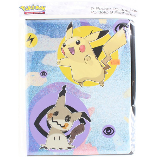 Ultra Pro Pokemon: Pikachu & Mimikyu 9-Pocket Portfolio 16108